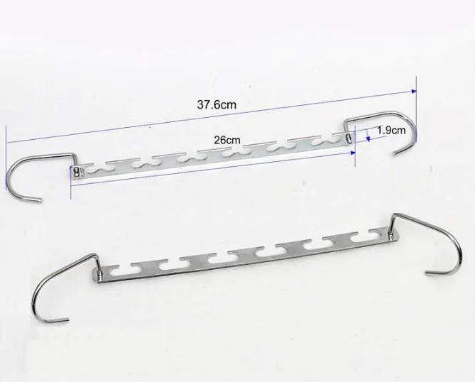 Solid Stainless Steel Clothes Hanger for Adults and Kids