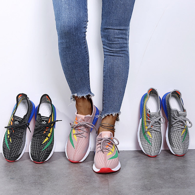 SIZE 35-43 ! Lovely Lady Flat Shoes For Women shoes & Black,Pink,Grey Soft Slip-On Breathable Light Female Shoes With Mix-Color