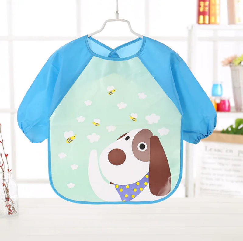 EVA Long-Sleeved Baby Clothes with Bibs for Kids