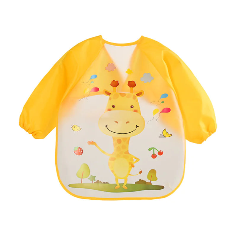 EVA Long-Sleeved Baby Clothes with Bibs for Kids