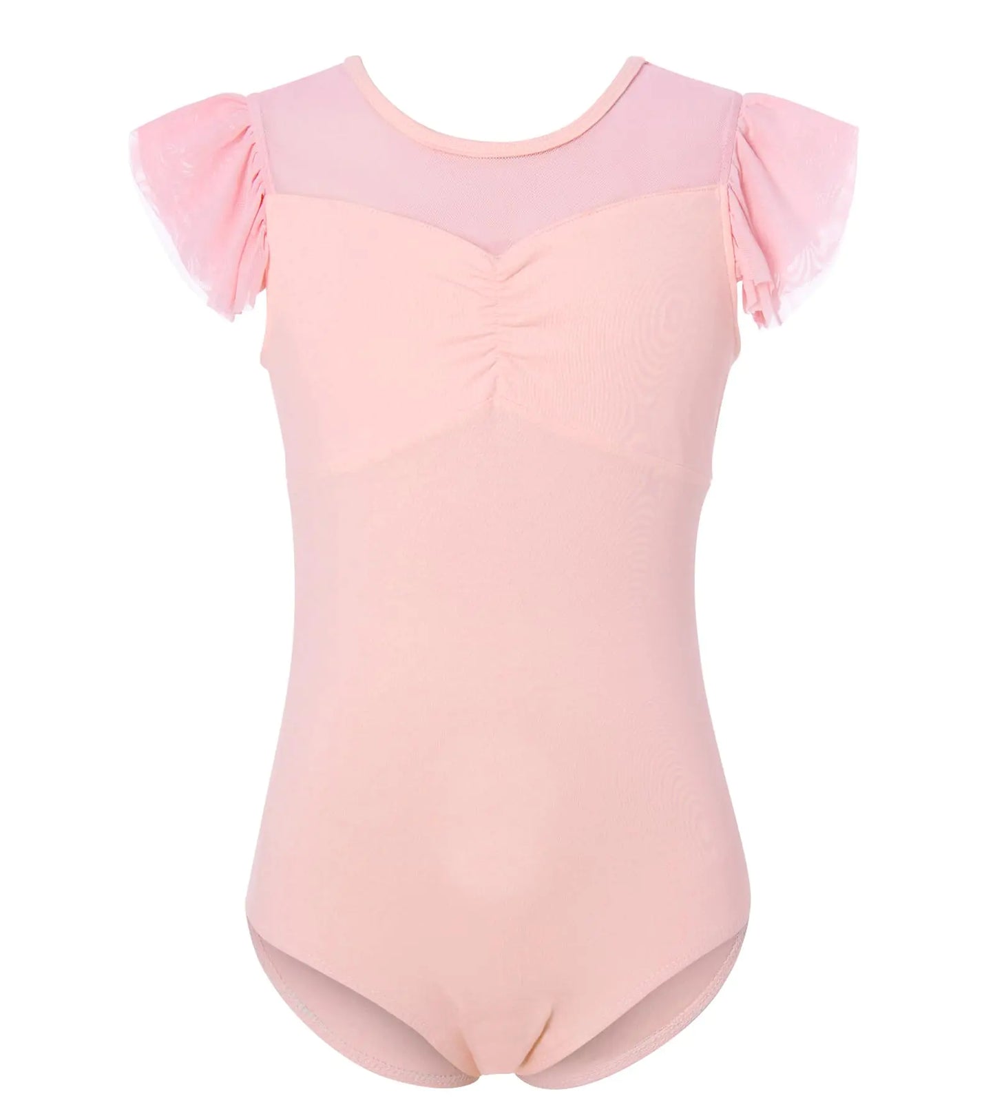 Kimoda Kids Dance Clothes Size 9-10 Years Dance Leotards for Girls Pink Leotards for Gymnastics Ballet Outfit