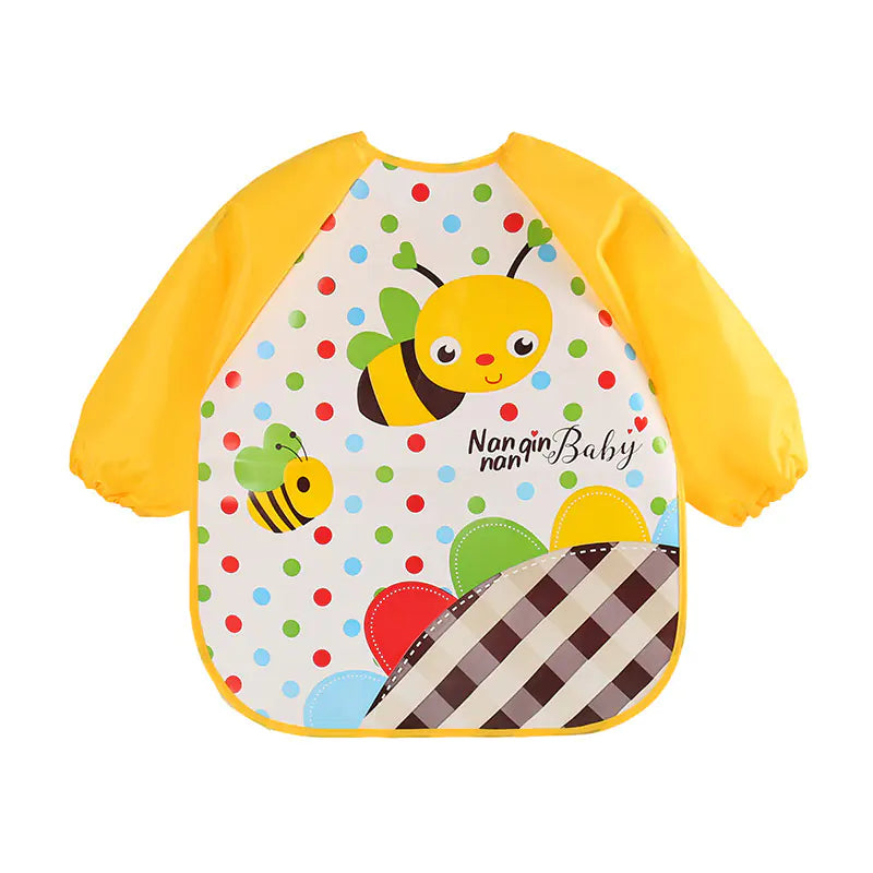 EVA Long-Sleeved Baby Clothes with Bibs for Kids