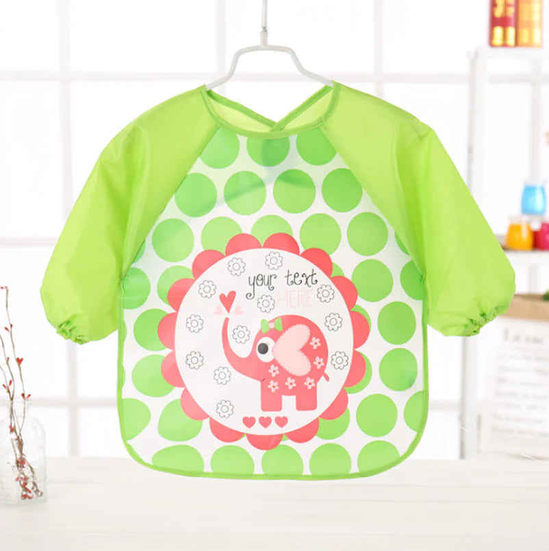 EVA Long-Sleeved Baby Clothes with Bibs for Kids
