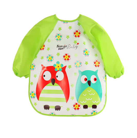 EVA Long-Sleeved Baby Clothes with Bibs for Kids